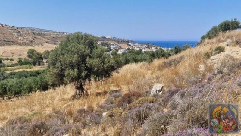 Kalamaki Süd Kreta, Kalamaki Baugrundstück mit Meerblick Grundstück kaufen